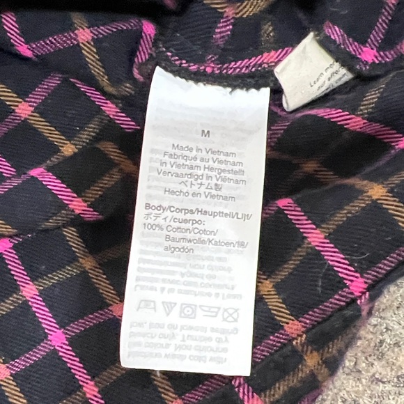 Madewell Plaid Button-Up Shirt - Size M - Picture 8 of 8